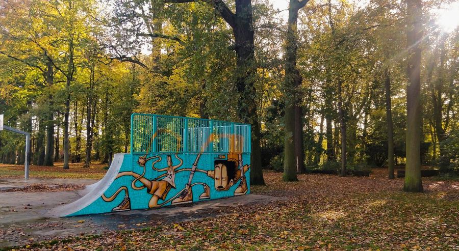 graffiti op het skatepark